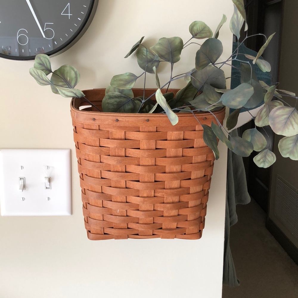 Longaberger letter basket